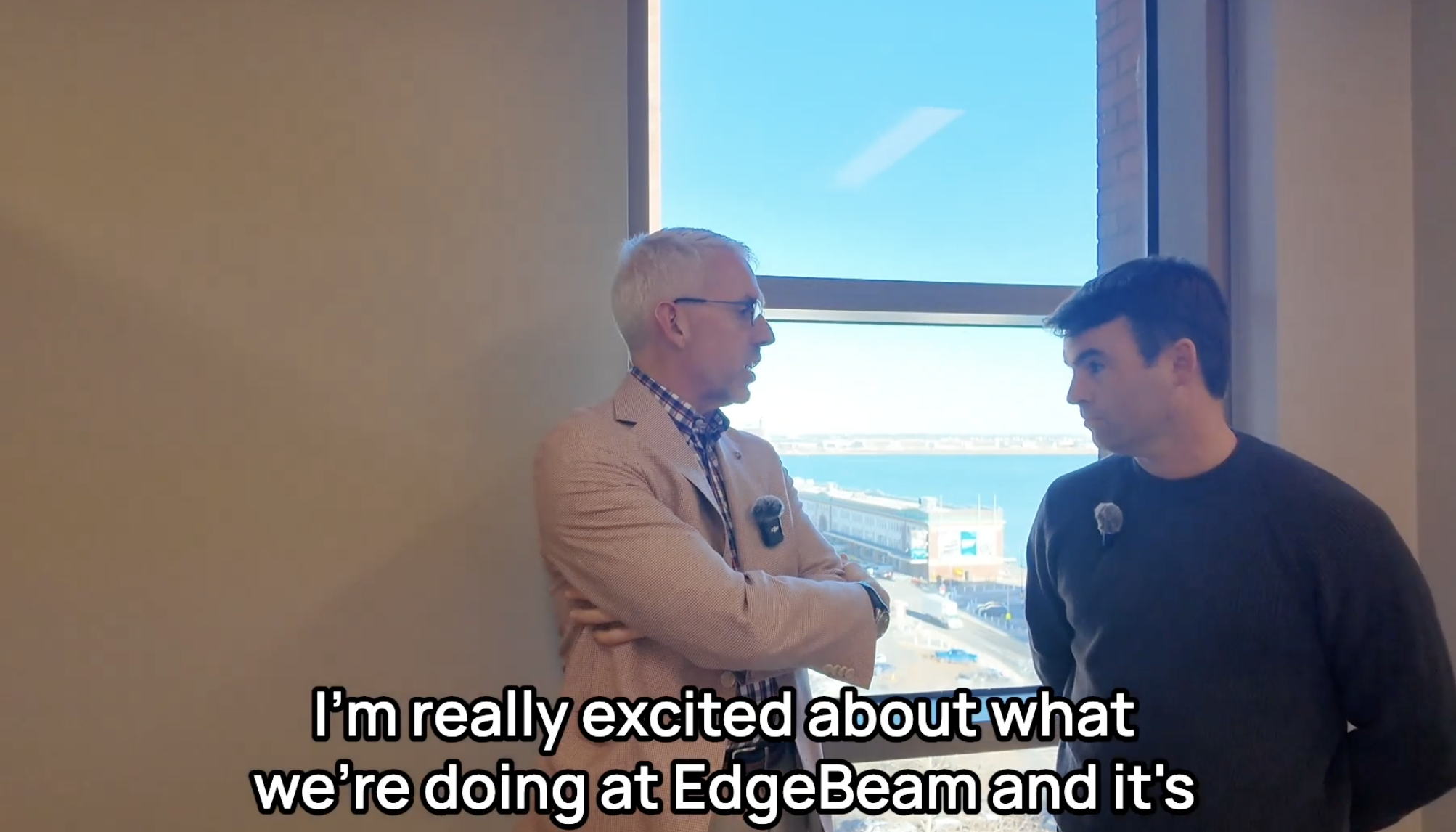 Conrad Clemson, CEO at EdgeBeam Wireless on The Lantern