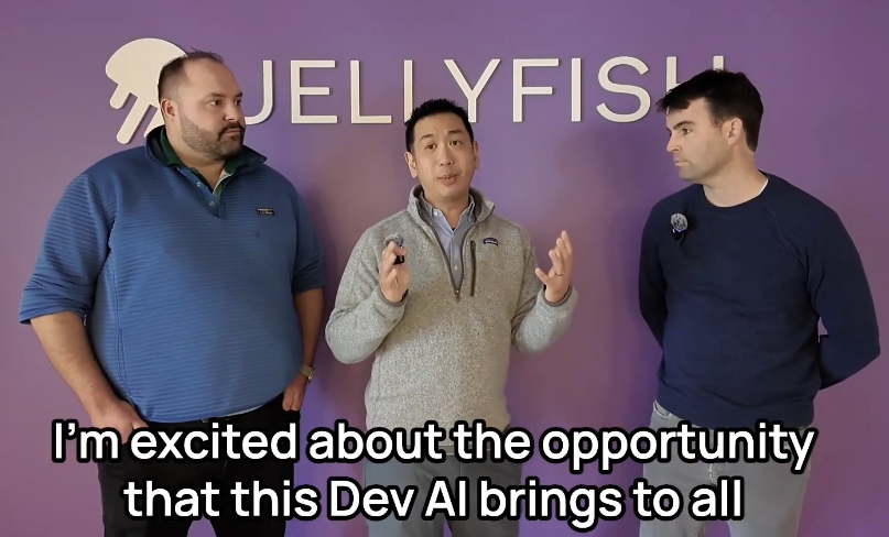 Andrew Lau, CEO & Chris Ward, CRO at Jellyfish join The Latnern to talk about a big 2026 for Dev AI