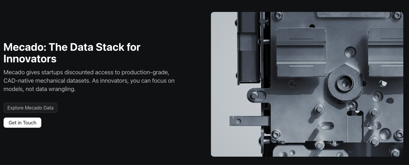 Mecado launches The Mechanical Data Company