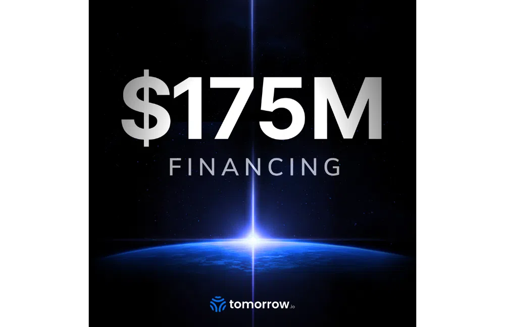 Tomorrow.io (vertical software) raises $175M to build weather satellite constellation